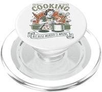 Cuisiner Parce Que Tuer, C'est Mal PopSockets PopGrip pour MagSafe