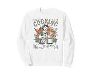 Cuisiner Parce Que Tuer, C'est Mal Sweatshirt