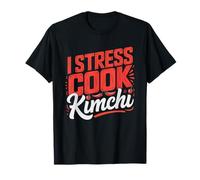 Cuisiner sous Stress Cuisinier Coreen Amateur Preparateur De T-Shirt
