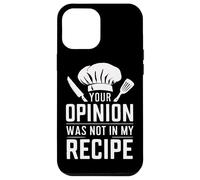 Cuisiner Votre Opinion n'était Pas dans ma Recette Cook Coque pour iPhone 12 Pro Max