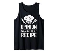 Cuisiner Votre Opinion n'était Pas dans ma Recette Cook Débardeur