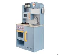 Cuisinette Florence en bois pastel avec accessoires réalistes