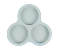 Cuisinez avec notre poêle à œufs en silicone pour friteuse à air réutilisable pour les moules pour les articles de petit déjeuner, accessoire de cuisine facile et pratique (gris)