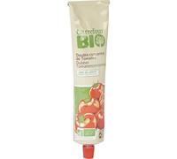 Cuisinez sans sel ajouté avec le Double concentré de tomates Bio CARREFOUR BIO, format 200g - Lot de 4