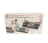 Cuisinier 72810 Set de Wok/Grill/Crêpière