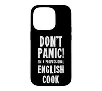 Cuisinier Anglais Coque pour iPhone 14 Pro