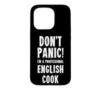 Cuisinier Anglais Coque pour iPhone 15 Pro