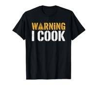 Cuisinier Catastrophique Avertissement Diner Risque T-Shirt