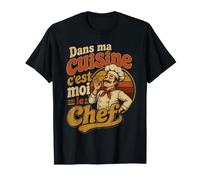 Cuisinier Cuisine Chef Retro Vintage T-Shirt