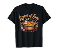 Cuisinier De Biryani Couches Dum Sud Asiatique Plat Handi T-Shirt