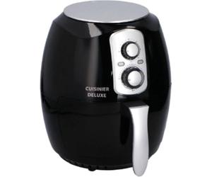 Cuisinier Deluxe Friteuse Électrique - 3,6L - 80 à 200 °C - Minuterie jusqu'à 60 min - 1400 W
