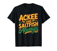 Cuisinier Jamaicain Ackee Et Morue Salee Petit Dejeuner T-Shirt