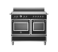 Cuisinière 100 cm Bertazzoni Heritage Four électrique / Table de cuisson à Induction HER105I2ENET Noir mat