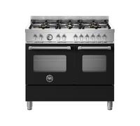 Cuisinière 100 cm Bertazzoni Master Four électrique / Table de cuisson à Gaz MAS106L2ENET Noir