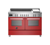 Cuisinière 120 cm Bertazzoni Professional Four électrique / Table de cuisson à Induction PRO125I2EROT Rouge