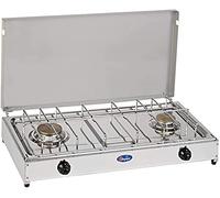 Cuisinière 2 feux à gaz méthane (gaz de ville) avec soupape de sécurité CFParker Made in Italy - 5522RSGm