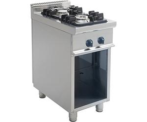 Cuisinière 2 feux gaz sur meuble E7/KUPG2BA - SARO