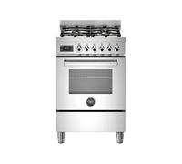 Cuisinière 60 cm Bertazzoni Professional Four électrique / Table de cuisson à Gaz PRO64L1EXT Acier inoxydable