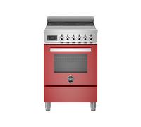 Cuisinière 60 cm Bertazzoni Professional Four électrique / Table de cuisson à Induction PRO64I1EROT Rouge