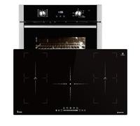 Cuisinière: 60cm Four encastrable EB8010ED + 90cm Plaque Induction IH89005FZ | Gril | Circulation de l'air | Air chaud | Tiroirs télescopiques | Timer automatique | SET8010IH890FZ