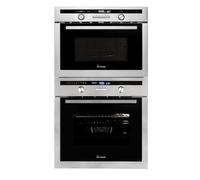 Cuisinière: 60cm Four encastrable EB8013ED + EBM4502ED | Rôtisserie | Capteur de température du cœur | Gril | Air chaud | Tiroirs télescopiques | Timer automatique | SET8013EBM
