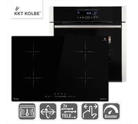 Cuisinière: 60cm Four encastrable EB8016ED + 77cm Plaque Induction IH87704RL | Catalyse | Rôtisserie | Fonction pizza | Gril | Air chaud | Tiroirs télescopiques | Timer automatique | SET8016IH877RL