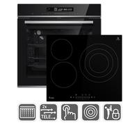 Cuisinière: 60cm Four encastrable EB8019EDP + 59cm Plaque Eletrique KF5903SP [EEK: A++]