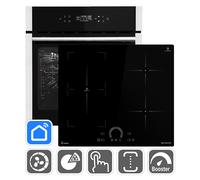 Cuisinière: 60cm Four encastrable EB8313HC + 60cm Plaque Induction IH85901FZ [EEK: A+]