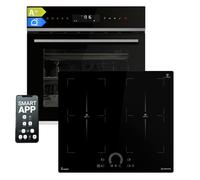 Kit de cuisinière autonome : four encastrable 60 cm EB8319PHC + plaque à induction IH85904FZ 59 cm | Fonction pizza | Chaleur tournante | Air chaud | Minuterie | SET8319PHCIH594FZ
