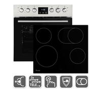Cuisinière: 60cm Four encastré EH6309ED + 59cm Plaque vitrocéramique EM5901RL [EEK: A]
