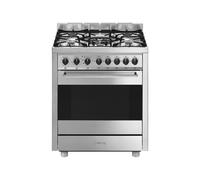 Cuisinière 70 cm Smeg Master Four électrique / Table de cuisson à Gaz B71GMX2 Inox