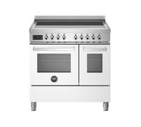 Cuisinière 90 cm Bertazzoni Professional Four électrique / Table de cuisson à Induction PRO95I2EBIT Blanc