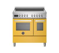 Cuisinière 90 cm Bertazzoni Professional Four électrique / Table de cuisson à Induction PRO95I2EGIT Jaune
