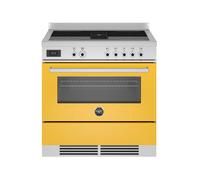Cuisinière 90 cm Bertazzoni Professional Four électrique / Table de cuisson à Induction PROCH94I1EGIT Jaune