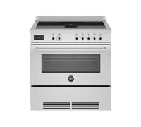 Cuisinière 90 cm Bertazzoni Professional Four électrique / Table de cuisson à Induction PROCH94I1EXT Acier inoxydable