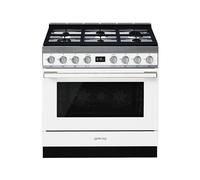 Smeg PORTOFINO 90cm MIXTE BLANC - CPF9GPWH
