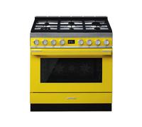 Smeg CPF9GPYW four et cuisinière Electrique Gaz Jaune