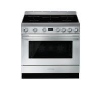 Cuisinière 90 cm Smeg Portofino Four électrique / Table de cuisson à Induction CPF9IPX Inox