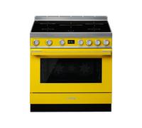 Cuisinière 90 cm Smeg Portofino Four électrique / Table de cuisson à Induction CPF9IPYW Jaune