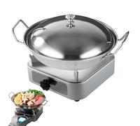 Cuisinière à barbecue portable | Ensemble de brûleur à alcool avec pot - Brûleur portable pour réchaud à alcool, ustensile de cuisine pour pique-nique en plein air