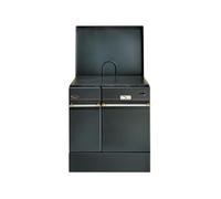 Godin Cuisinière à bois 240162NOIR 10 kW – Noir G