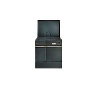 Cuisinière à bois 10kw noir 240162NOIR
