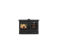 Cuisinière à bois -12 kW - Noir vitrifié - Alaska LA NORDICA EXTRAFLAME
