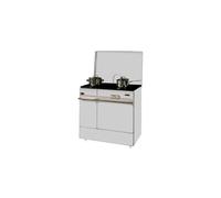 Cuisinière à bois 240163BLANCPOLI