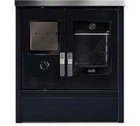 Cuisinière à bois 8kw bleu nuit - - c086aa06