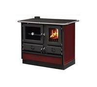 INTERSTOVES - Cuisinière à bois MAGNUM MBS en fonte | Sortie côté gauche - Bordeaux