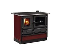 Cuisinière à bois à bois Magnum Thermo MBS en fonte | bouilleur sortie côté droit -