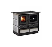 Cuisinière à bois à bois Magnum Thermo MBS en fonte bouilleur sortie côté droit - Pierre Ollaire