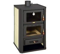 Cuisinière à bois avec poêle bouilleur 15+5 kW Prity FGW15