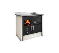 Cuisinière à bois Bruno Luba 8,4 kW Verkleidung Beige